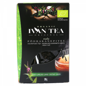 Natūrali fermentuota arbata &quot;Ivan tea&quot; lapeliais, 35g